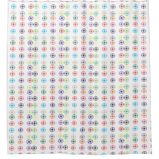 16 bloemen douchegordijn