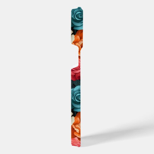 #16 Bloemen patroon iPhone Hoesje (Rechterkant)