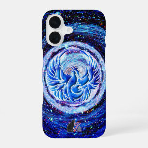 16 Coque bleu Phoenix-Mate coque iphone