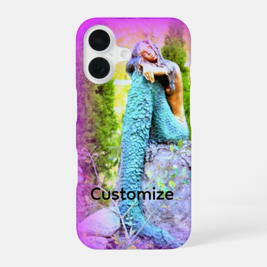 16 coque de iphone sirène rêvassant (Verso)
