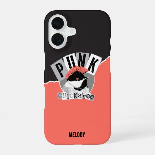 16 Coque de poulet punk-Mate coque iphone (Verso)