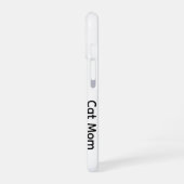 16 Coque iphone de chat noir personnalisé - Ajouter u (Côté gauche)