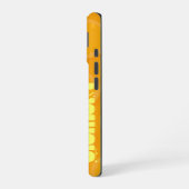 16 Coque iphone de nom jaune vif tranche de citron (Côté gauche)