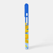 16 Coque iphone de tournesol et d'abeilles (Côté gauche)