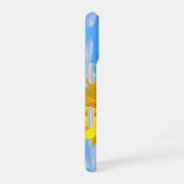 16 Coque iphone de tournesol et d'abeilles (Côté droit)