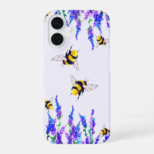 16 Coque iphone des abeilles de printemps (Verso)