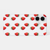 16 Coque iphone Motif de fraises (Verso Horizontal)
