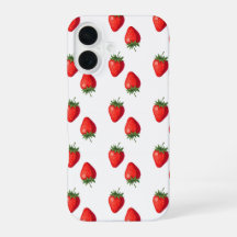 Coque iphone Motif de fraises