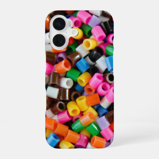 16 Coque iphone motif de perles multicolores