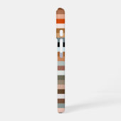 16 Coque iphone Motif multicouleur à bande (Côté gauche)