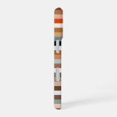 16 Coque iphone Motif multicouleur à bande (Côté droit)