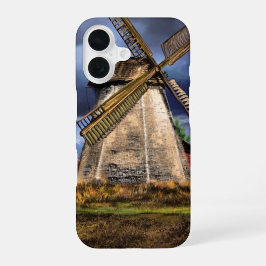 16 coque iphone Pays-Bas Windmill (Verso)