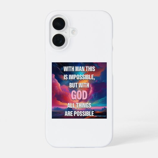 16 Coque pour iPhone (Verso)