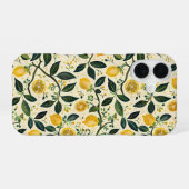 16 Coque pour iPhone à motif citron esthétique d'été (Verso Horizontal)