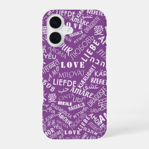 16 Couleur personnalisée du coque iphone de texte d'a