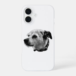16 Curieux Terrier Mix coque iphone