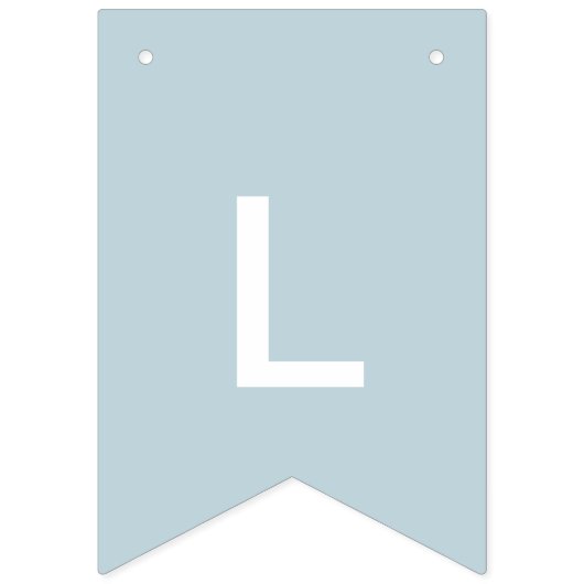 16 Drapeau Baby shower arc en ciel (Deuxième drapeau)