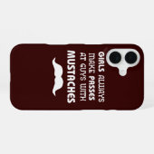 16 Drôle coque iphone de Moustache (Verso Horizontal)
