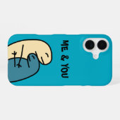 16 Étui couple iPhone / coque iPad (Verso Horizontal)