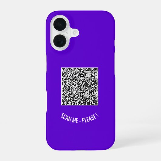 16 Exemple de coque iPhone avec informations de scan (Verso)