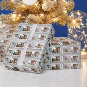 16-foto film negatieve strip, Vintage all-occasion Cadeaupapier