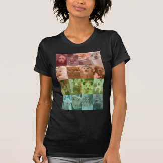 16 Fotosjabloon Persoonlijk collage T-shirt