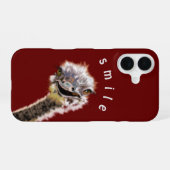 16 Funny Ostrich coque iphone (Verso Horizontal)