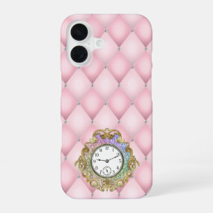 16 Horloge magique sur iPhone rose / coque ipad