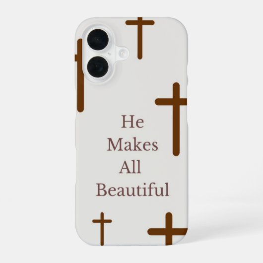 16 "Il fait tout beau" Coque iphone (Verso)