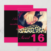 16 invitations à une fête (Devant / Derrière)