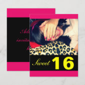 16 invitations à une fête (Devant / Derrière)