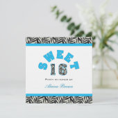 16 invitations à une fête (Debout devant)