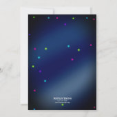 16 invitations de fête douce (Dos)
