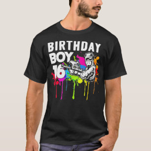 16 jaar oude Paintballer Gear Gift 16th Paintball T-shirt