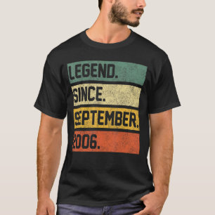 16 jaar oude zestiende verjaardag Legende sinds se T-shirt