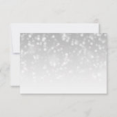 16-jarige RSVP Silver Bokeh Sparkle Lights (Achterkant)