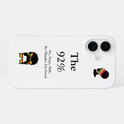 16 Le coque iphone à 92 % (Verso Horizontal)