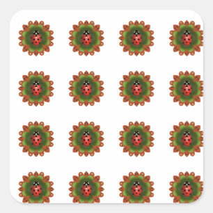 16 Lieveheersbeestje Sticker