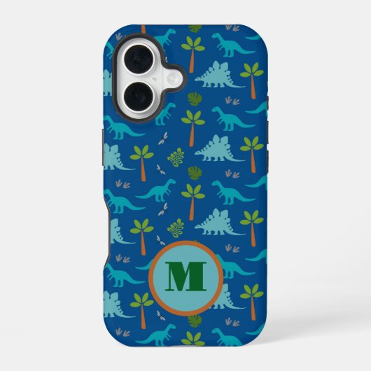 16 Monogram Dinosaur iPhone / coque ipad (Verso)