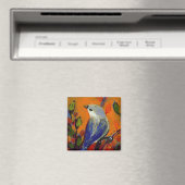 16 Oiseaux, no 13 - Aimant Carré (In Situ (Lave-vaisselle))