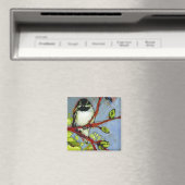 16 Oiseaux, no 16 - Aimant Carré (In Situ (Lave-vaisselle))