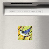 16 Oiseaux, no 6 - Aimant Carré (In Situ (Lave-vaisselle))