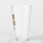 16 oz de verre personnalisé avec votre logo Pas de (Gauche)