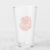16 oz de verre - pivoine de corail (Dos)