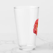16 oz de verre - pivoine de corail (Droite)