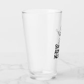 16 oz. Logo SAM en verre à pinte (Droite)