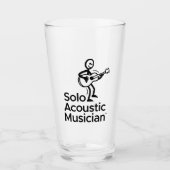 16 oz. Pint Glass SAM Logo Glas (Voorkant)