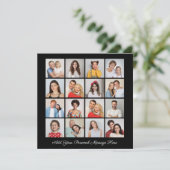 16 Photo Collage Ajoutez Votre Propre Carte De Voe (Debout devant)