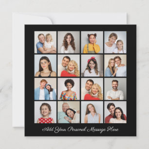 16 Photo Collage Ajoutez Votre Propre Carte De Voe