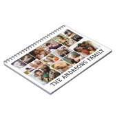 16 photo famille collage Carnet photo Spiral (Côté gauche)